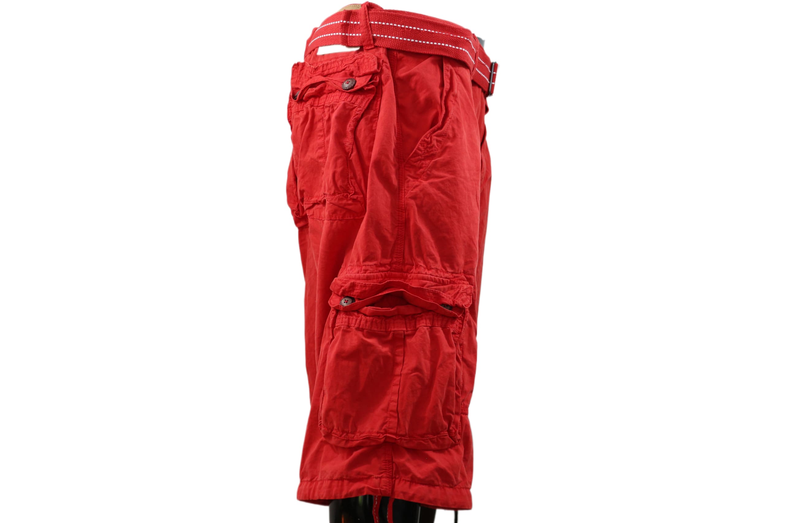 Men’s 06 Pockets Wrinkled Cargo Shorts – Multi-Color Utility Summer Shorts - Image 2