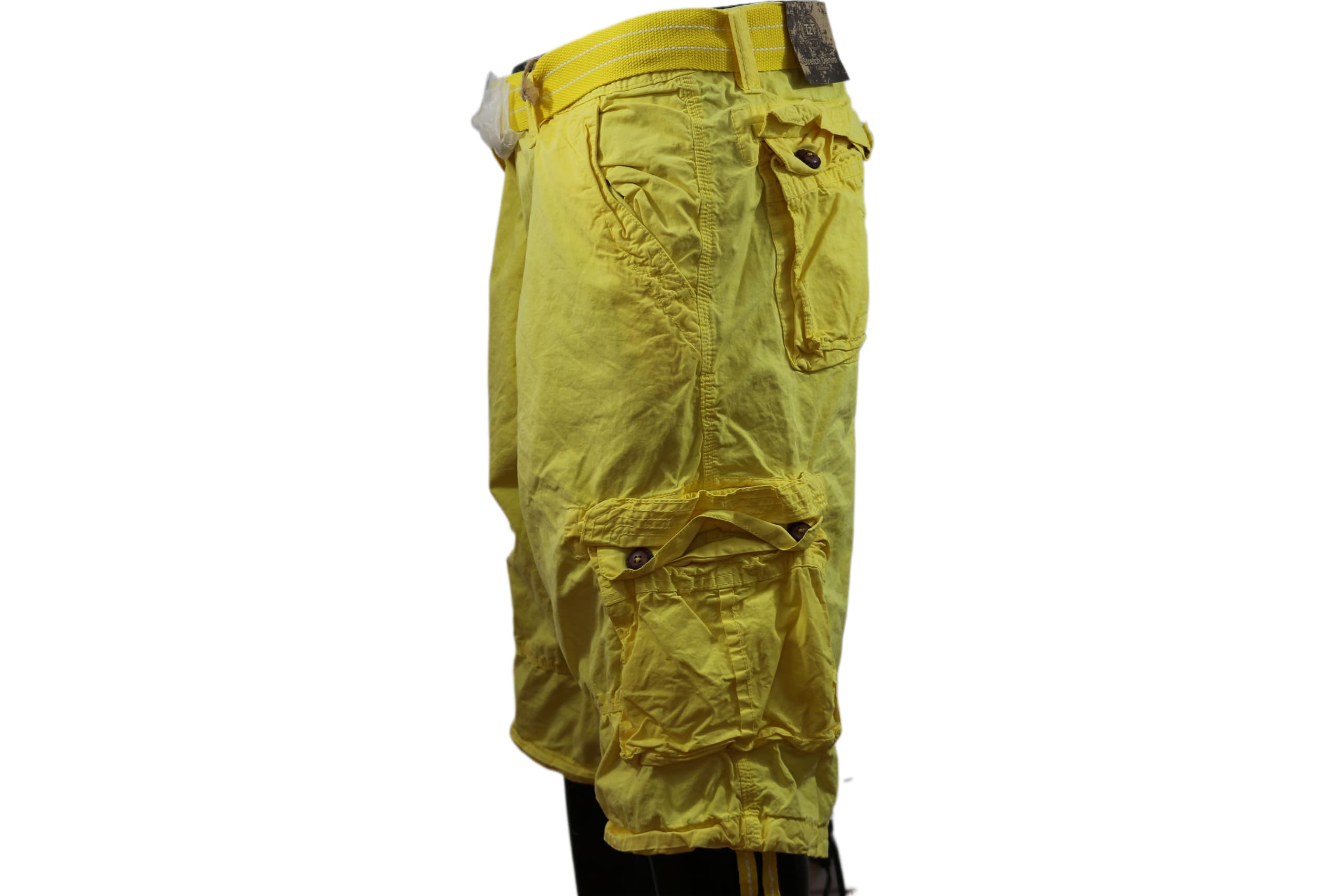 Men’s 06 Pockets Wrinkled Cargo Shorts – Multi-Color Utility Summer Shorts - Image 3