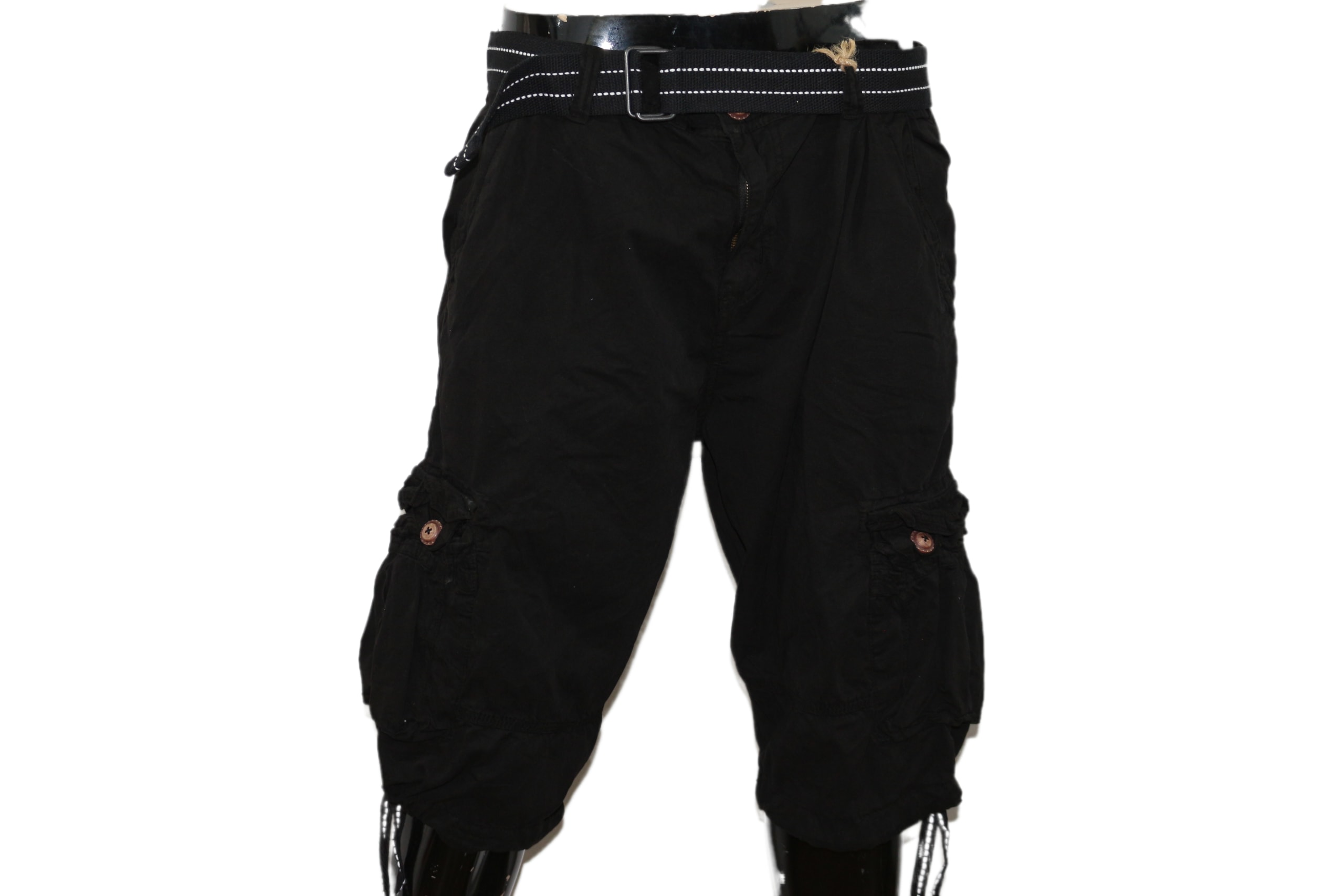 Men’s 06 Pockets Wrinkled Cargo Shorts – Multi-Color Utility Summer Shorts - Image 4