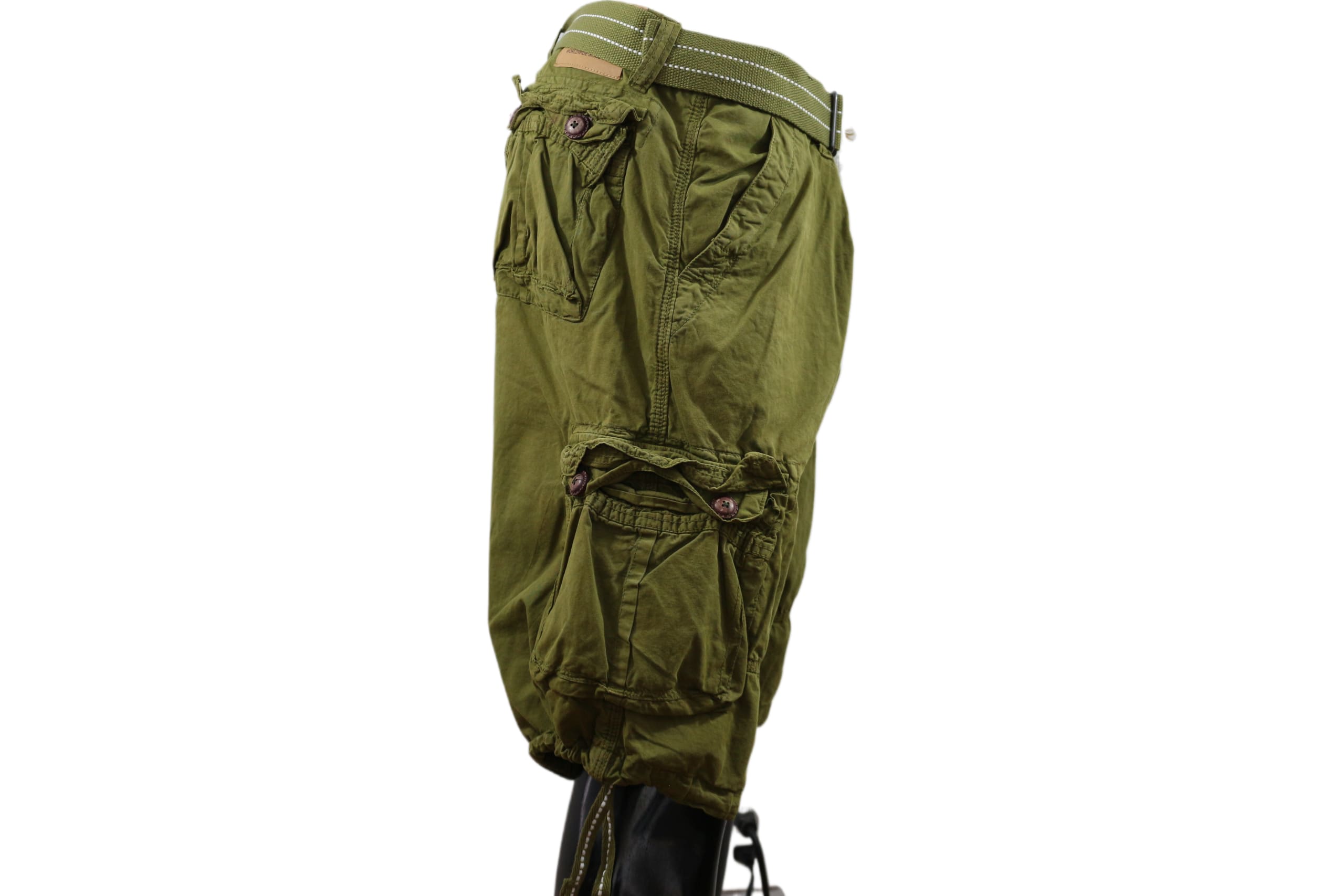 Men’s 06 Pockets Wrinkled Cargo Shorts – Multi-Color Utility Summer Shorts - Image 6