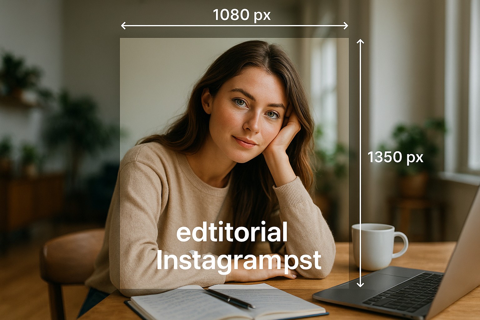Optimal social media image sizes 2026, infographic style with platform logos