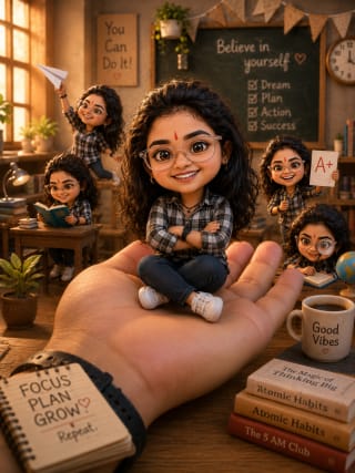 Viral Miniature Chibi AI Prompt for ChatGPT & Midjourney (Pixar Style)