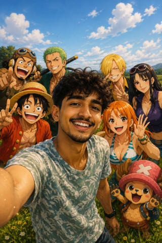 Epic Anime Selfie!