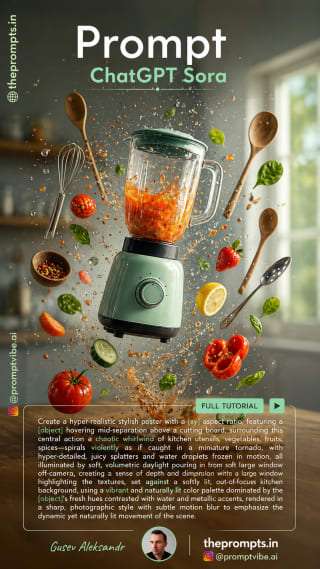 Whirling Kitchen Chaos
