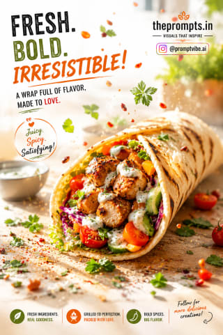 Flavorful Wrap Delight