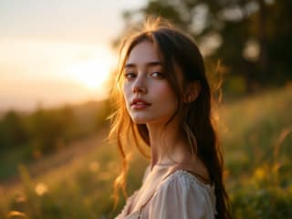 Golden Hour Soft Beauty
