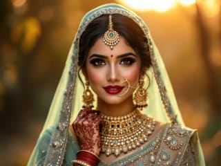 Golden Hour Bridal Bliss