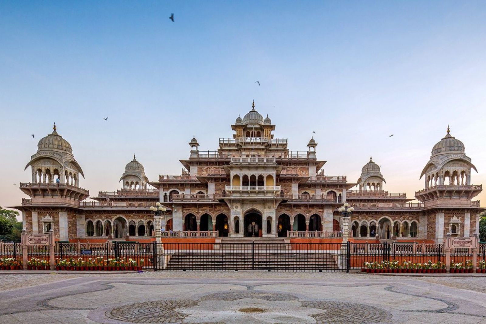 Albert Hall Museum Jaipur - Indo-Saracenic facade designed by Sir Samuel Swinton Jacob