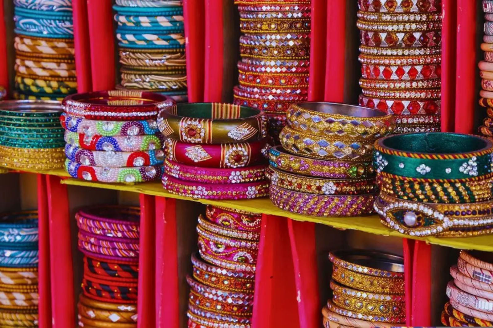 Jaipur Bazaar - Johari Bazaar evening shopping with jewellery shops