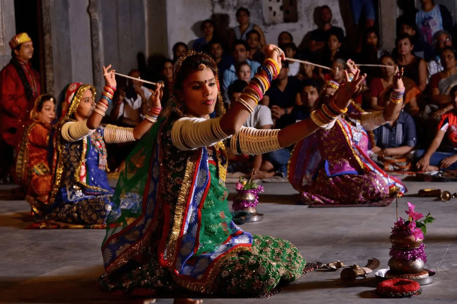 Bagore Ki Haveli folk dance and cultural performance, Udaipur