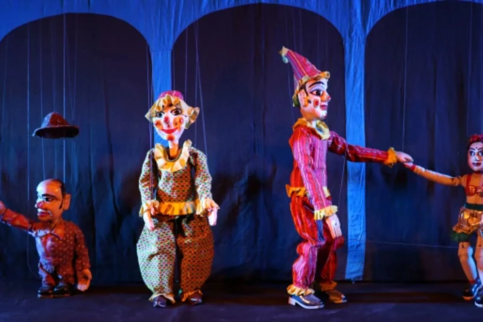 Traditional puppet show at Bagore Ki Haveli, Udaipur