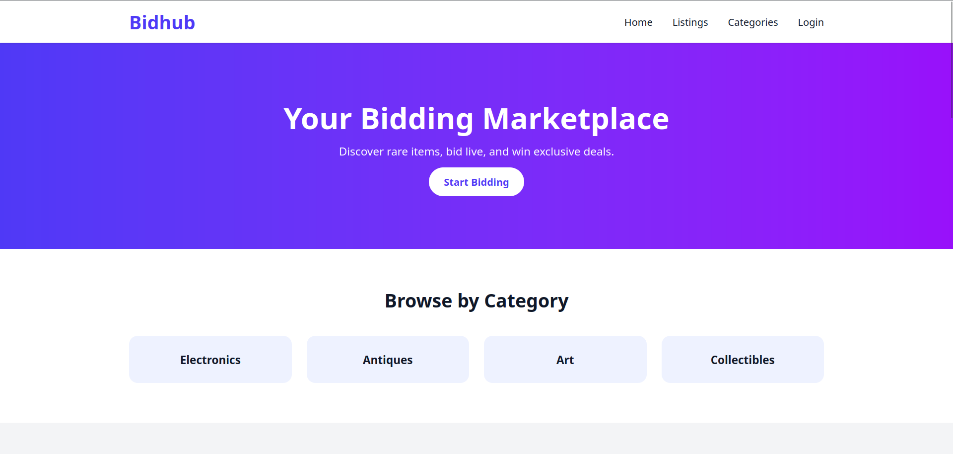 BidHub
