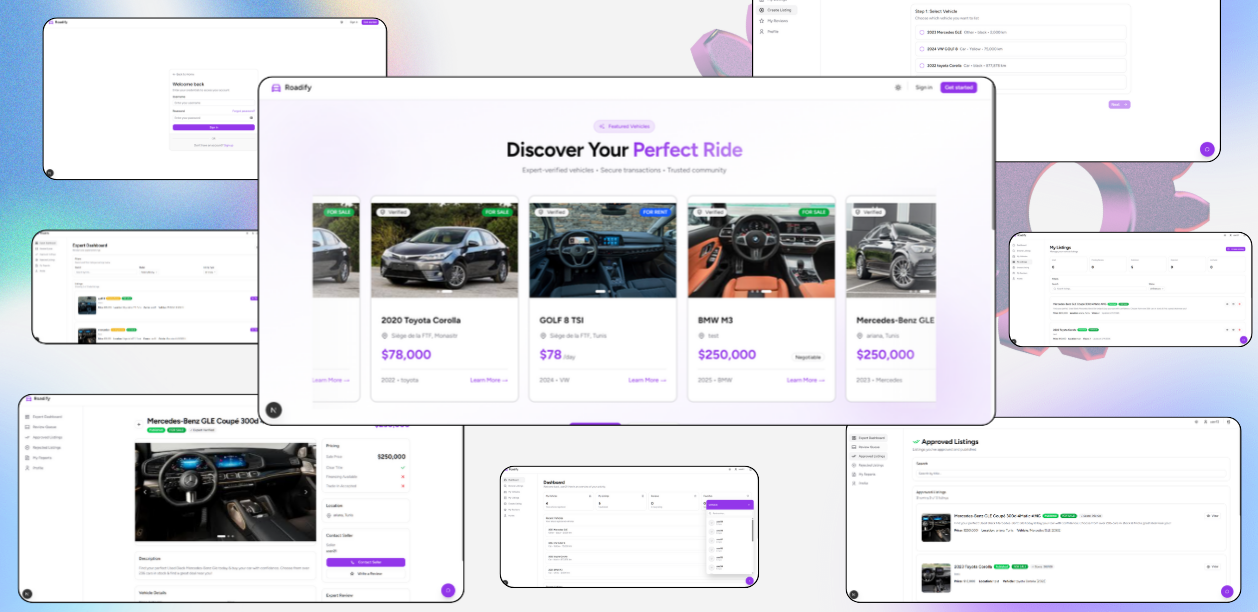 Roadify – Vehicle & Roadside Assistance Platform
