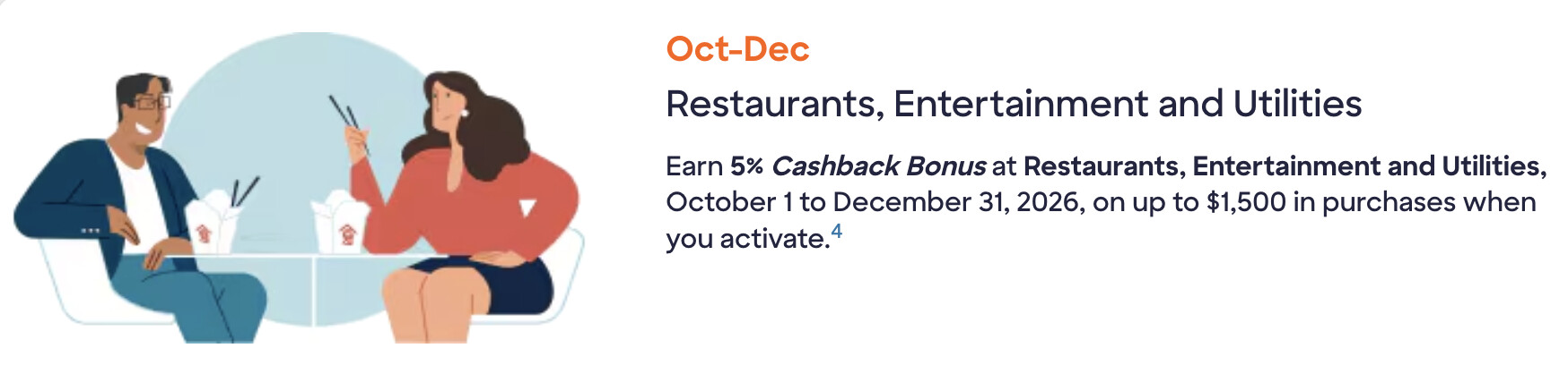 Discover 5% Cashback Bonus in Q4 2026