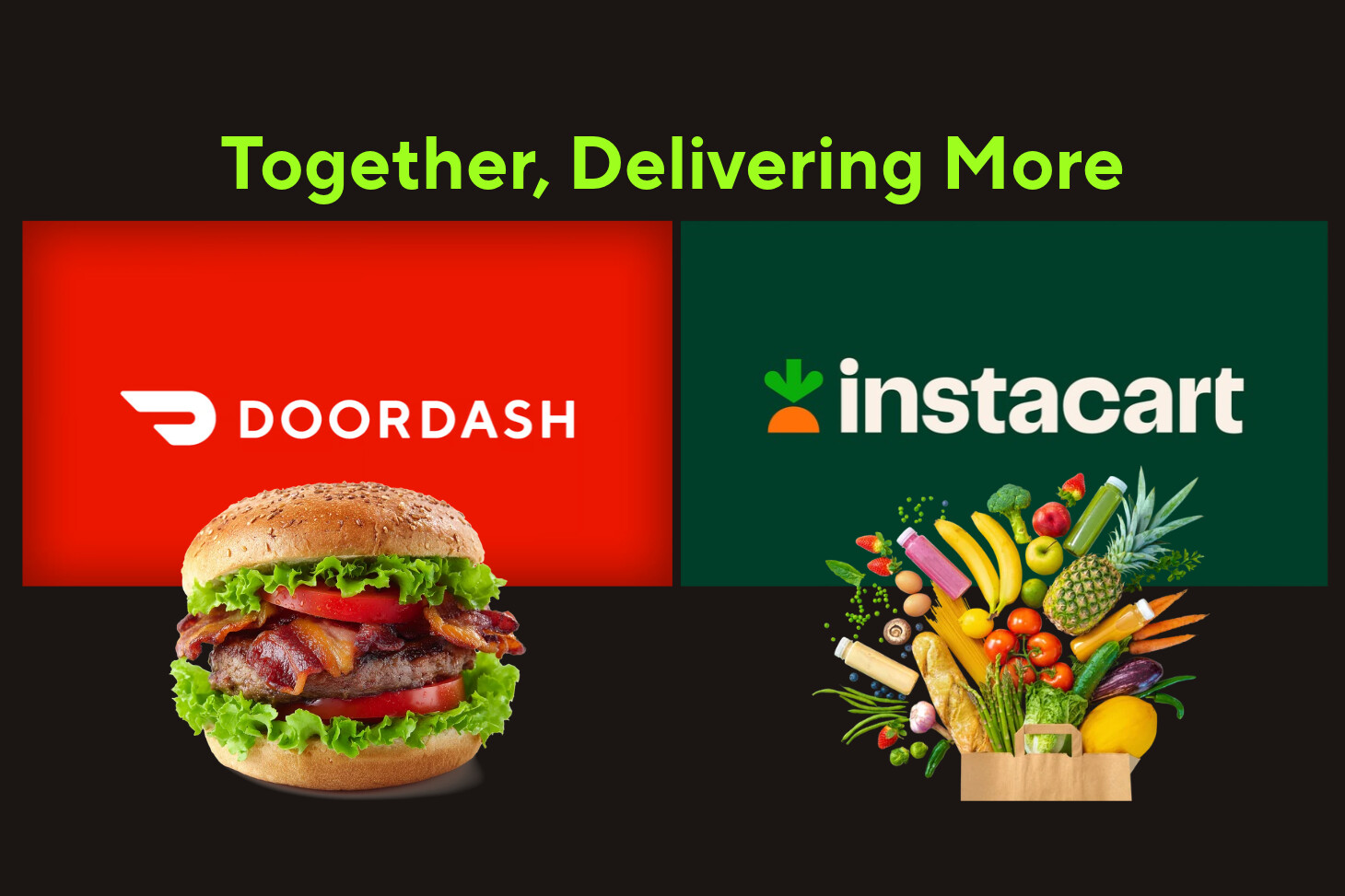 DoorDash is buying Instacart for $17 billion