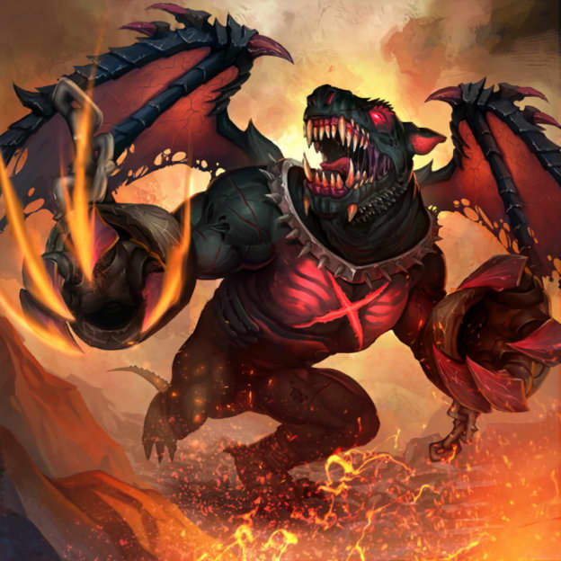 Graff, Malebranche of the Burning Abyss card artwork