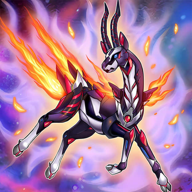 Salamangreat Gazelle card artwork