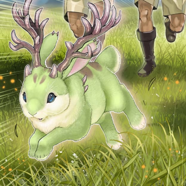 Danger!? Jackalope? card artwork