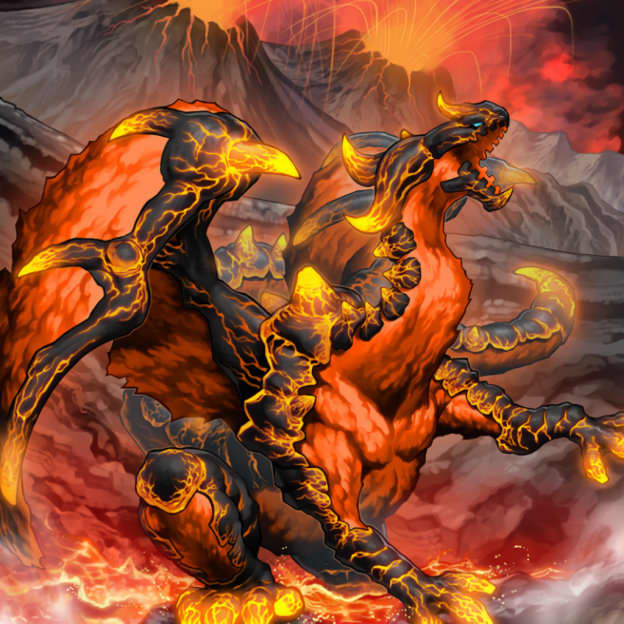 Blaster, Dragon Ruler of Infernos card artwork