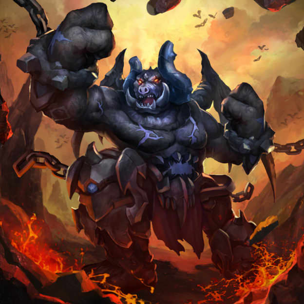 Cir, Malebranche of the Burning Abyss card artwork