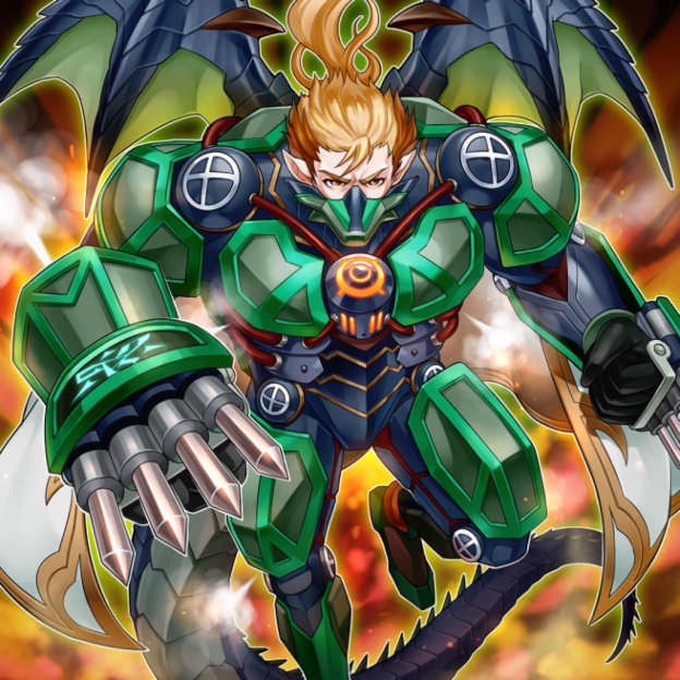 Dinomight Knight, the True Dracofighter card artwork