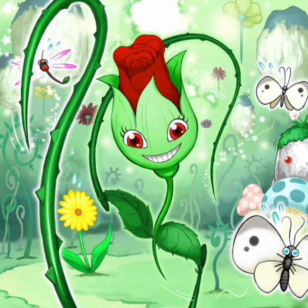 Naturia Rosewhip card artwork