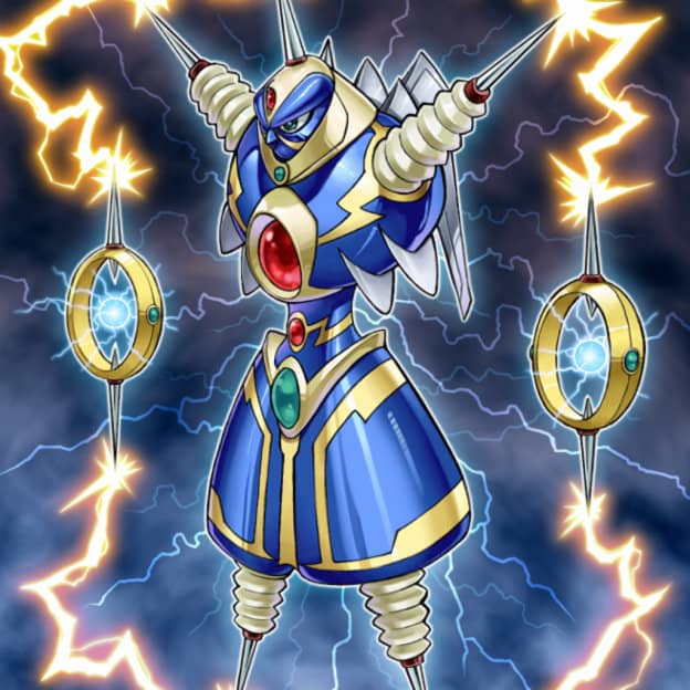 Thunder King Rai-Oh card artwork
