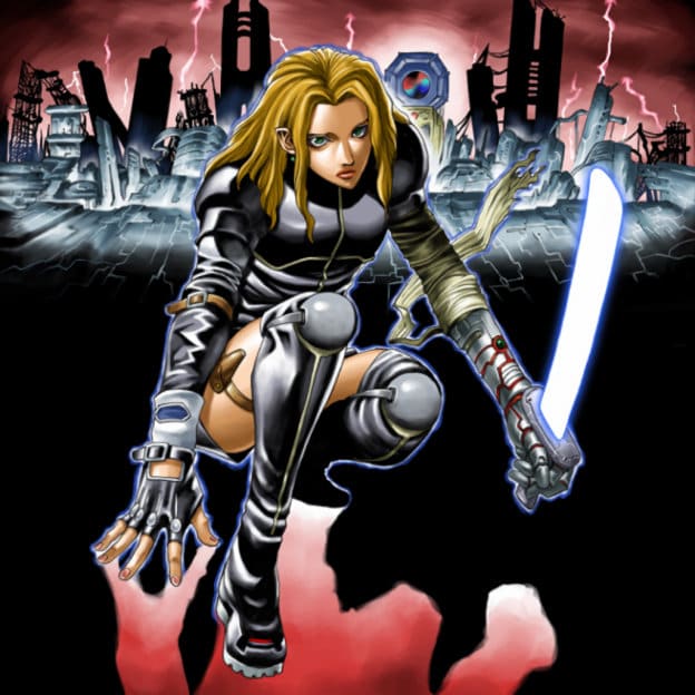 D.D. Warrior Lady card artwork