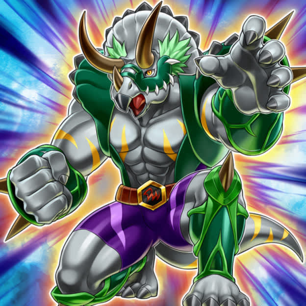 Dinowrestler Pankratops card artwork