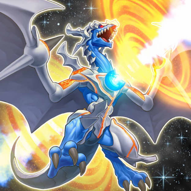 White Dragon Wyverburster card artwork