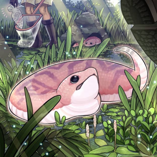 Danger!? Tsuchinoko? card artwork