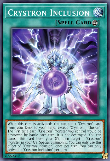 Crystron Inclusion