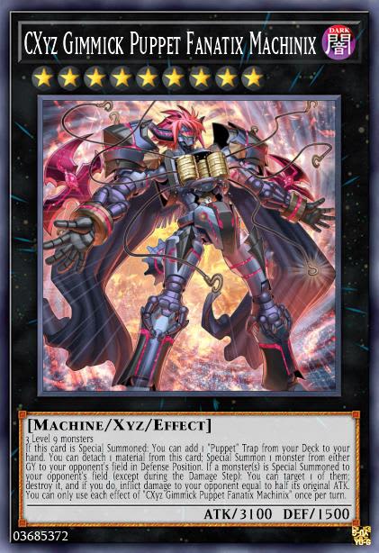 CXyz Gimmick Puppet Fanatix Machinix