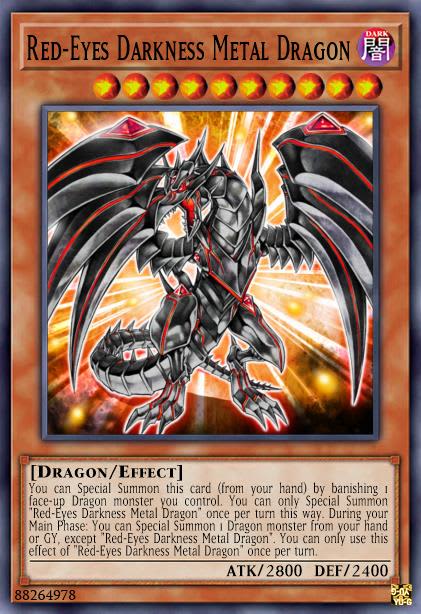 Red-Eyes Darkness Metal Dragon