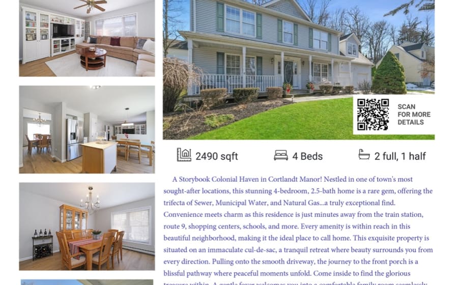Open-house property in the Hudson Valley