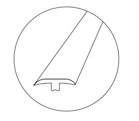 ref1 T Molding (Wood, Laminate, SPC) - Image 1