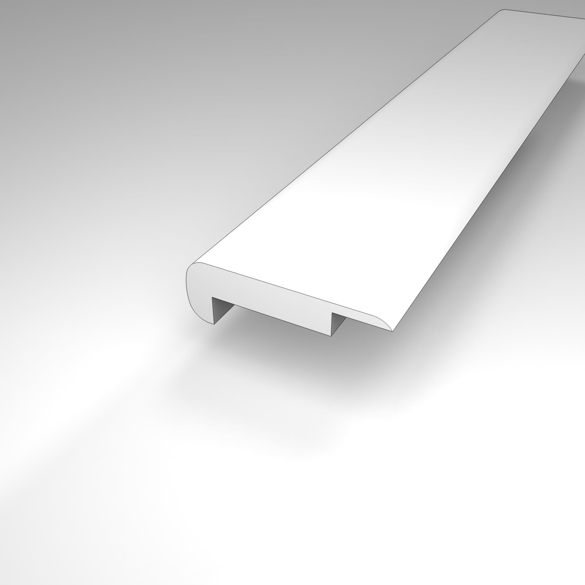 MSNP_01_overlapstairnose Laminate, Overlap Stair Nose - Image 1