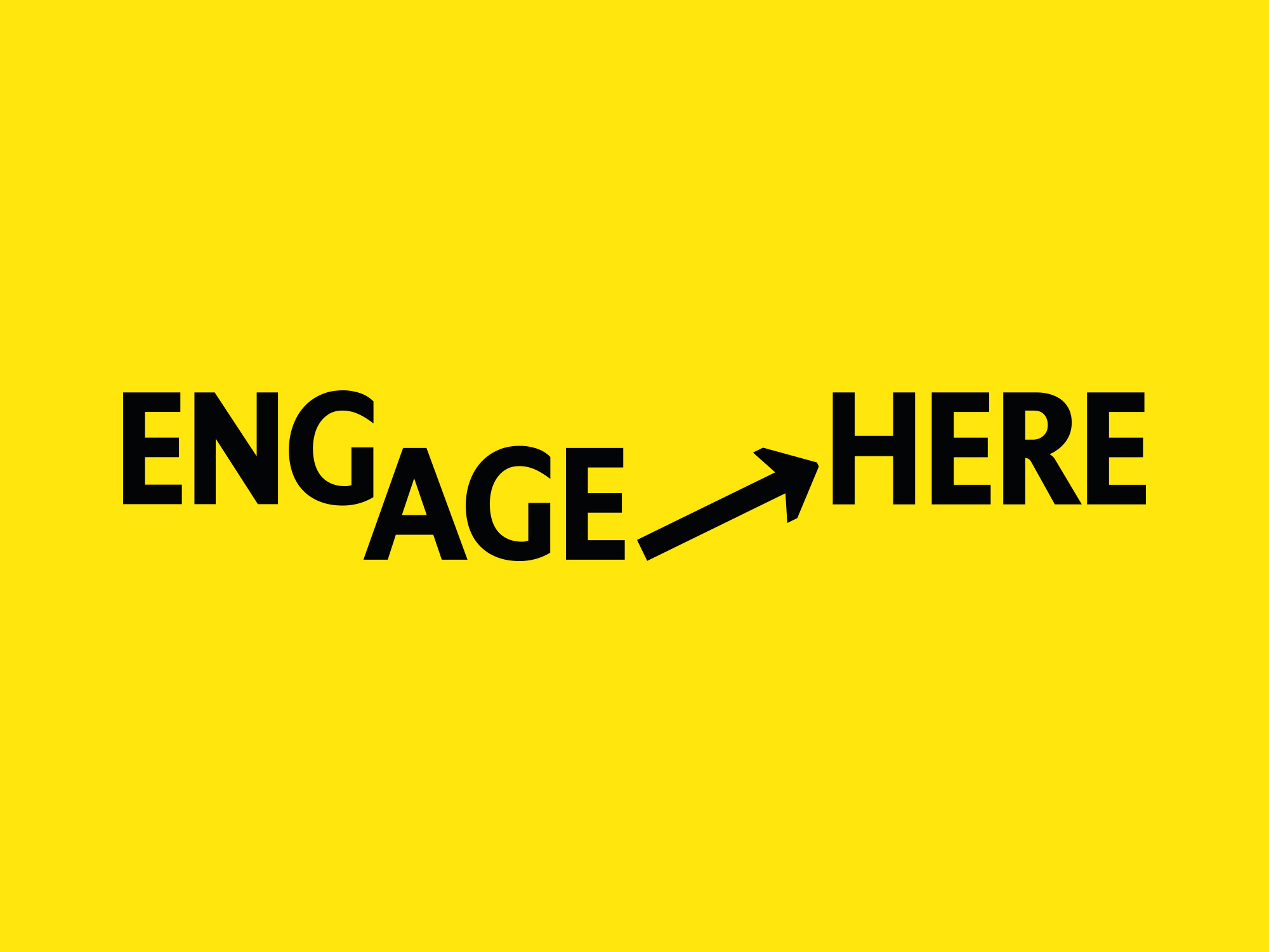 Engage Here logotype