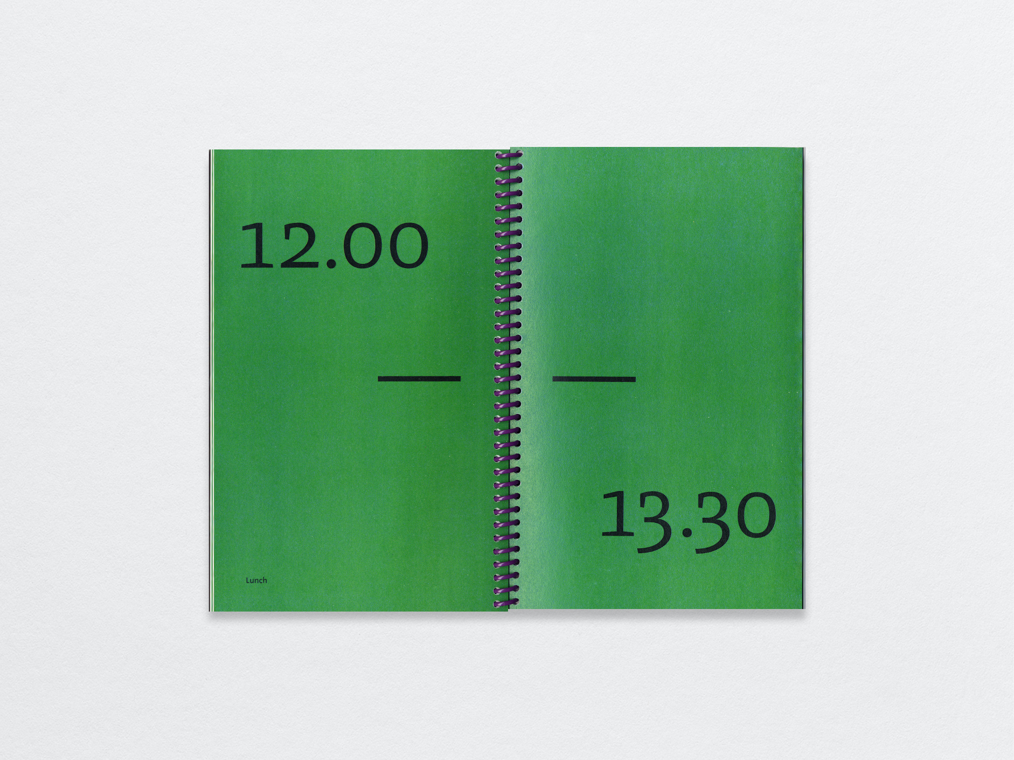 Book of Conversations lunch devider