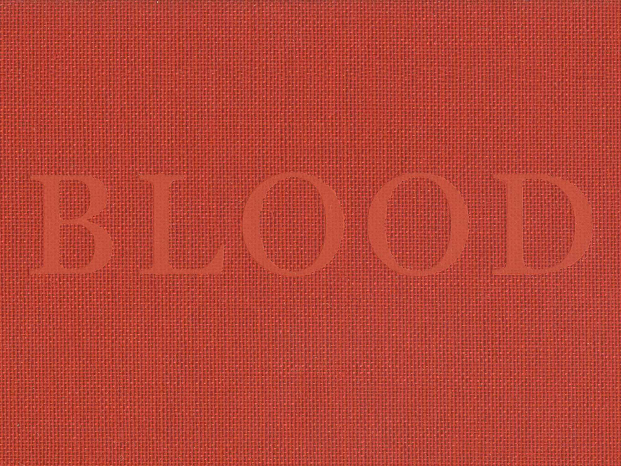 Bloodwork cover detail