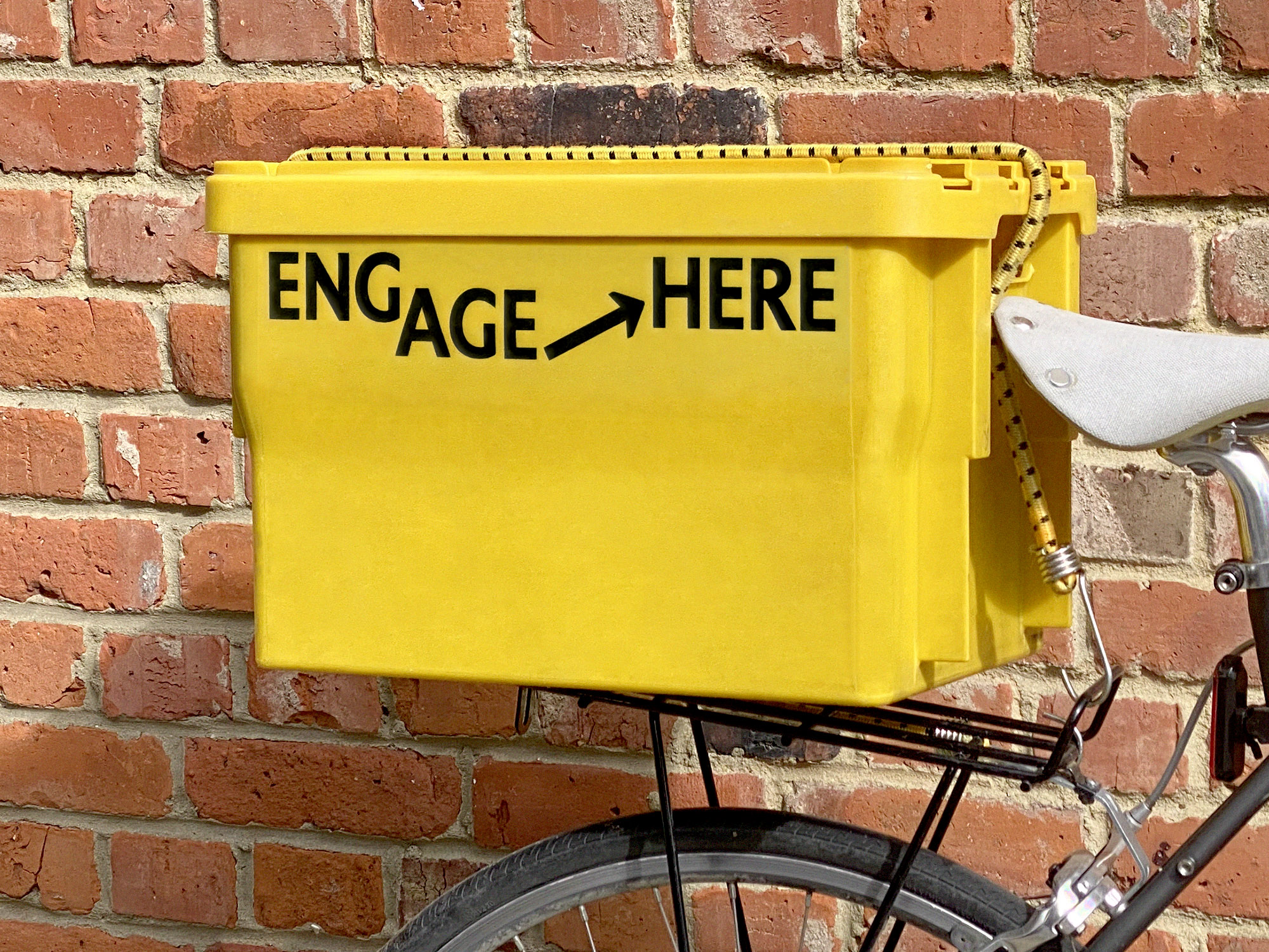 Box on bike