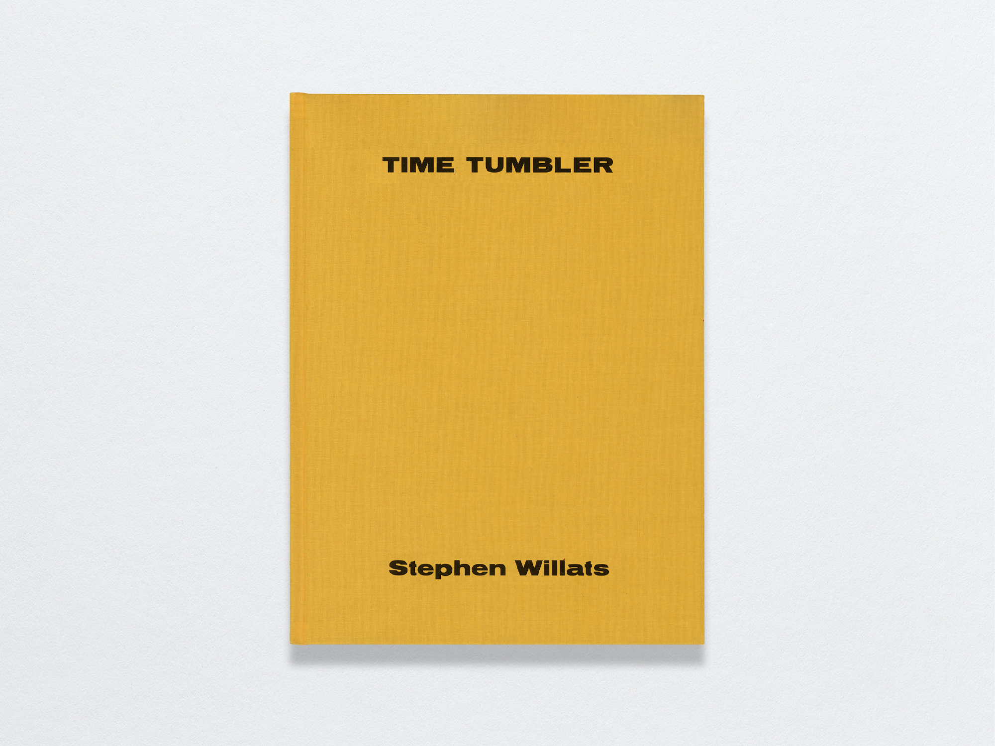 Time Tumbler inside front cover