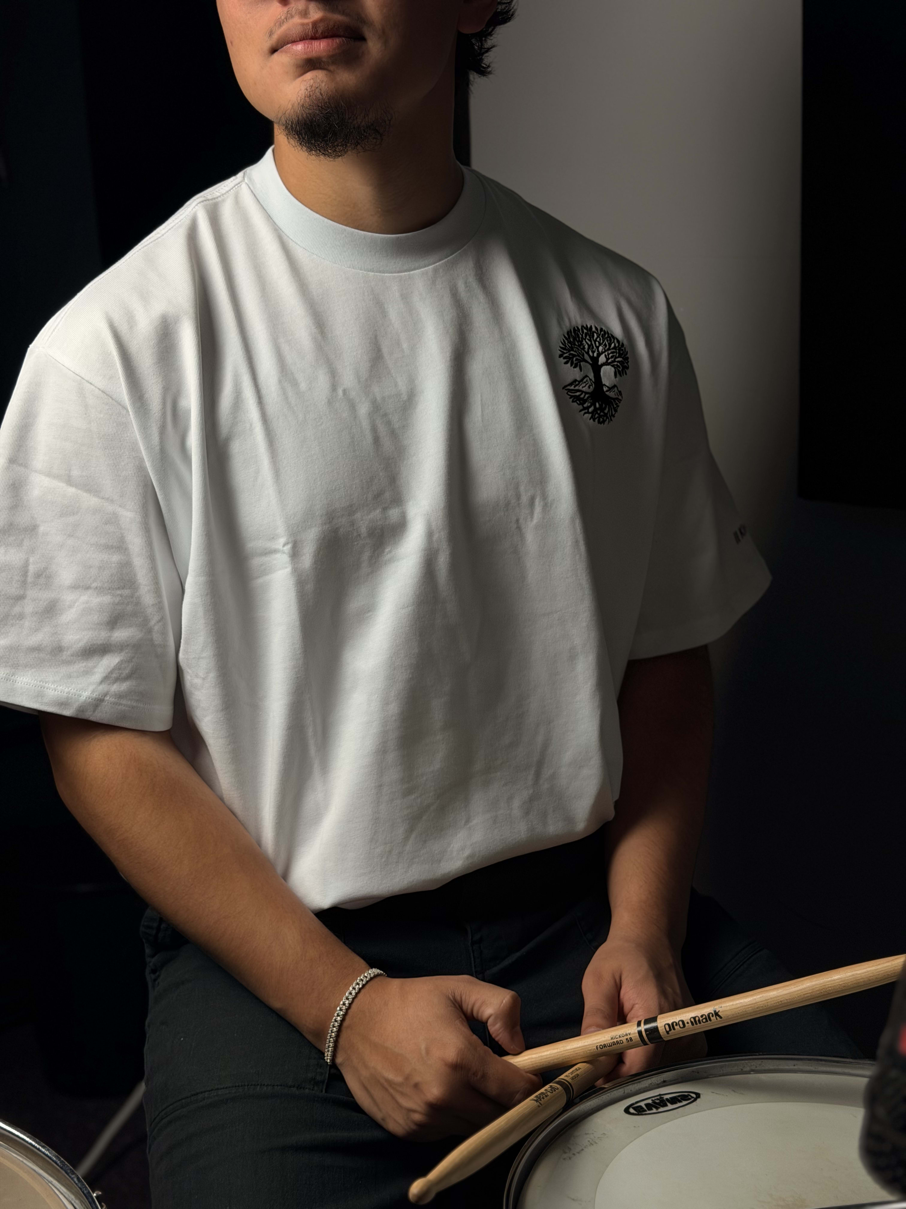 White Classic Oversized T's