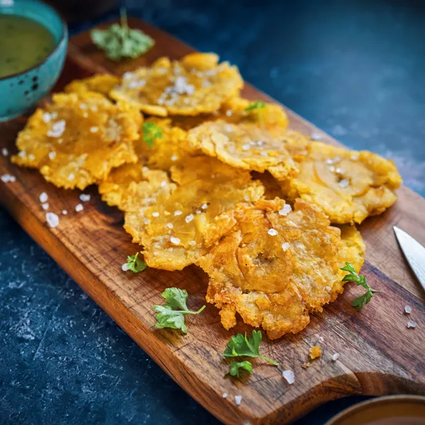 Galettes de banane plantain