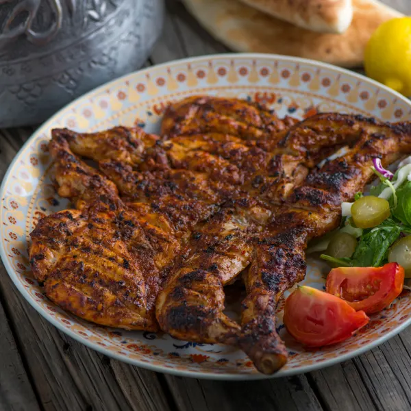 Grillade de poulet, retour du Maghreb