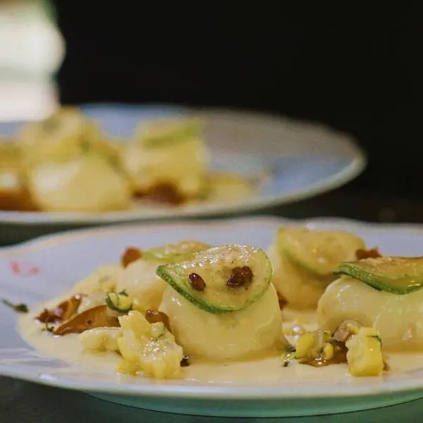 Gnudis aux girolles