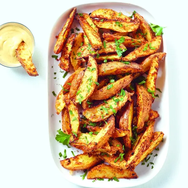 Pommes de terre à l'ail et au parmesan