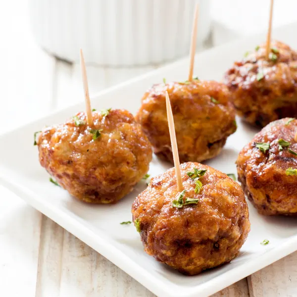 Boulettes de bœuf, aromatisées au sapin