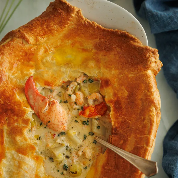 « Pot pie » au homard