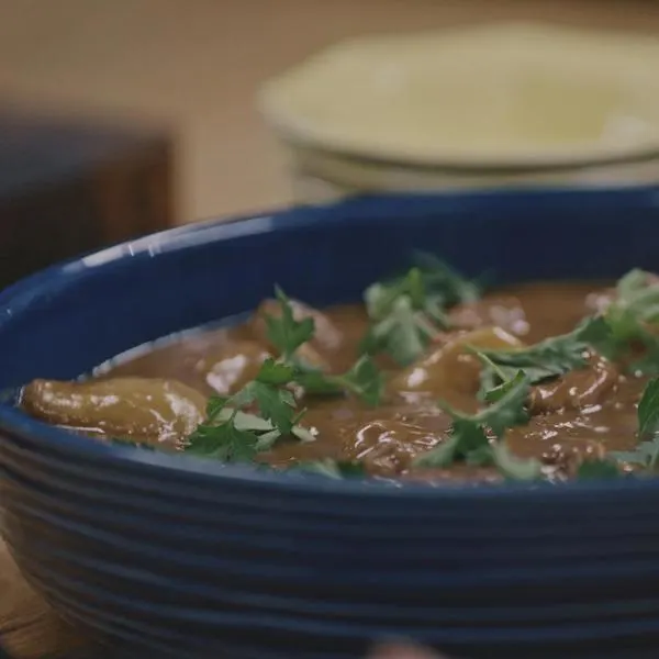 Ragoût de pattes et boulettes